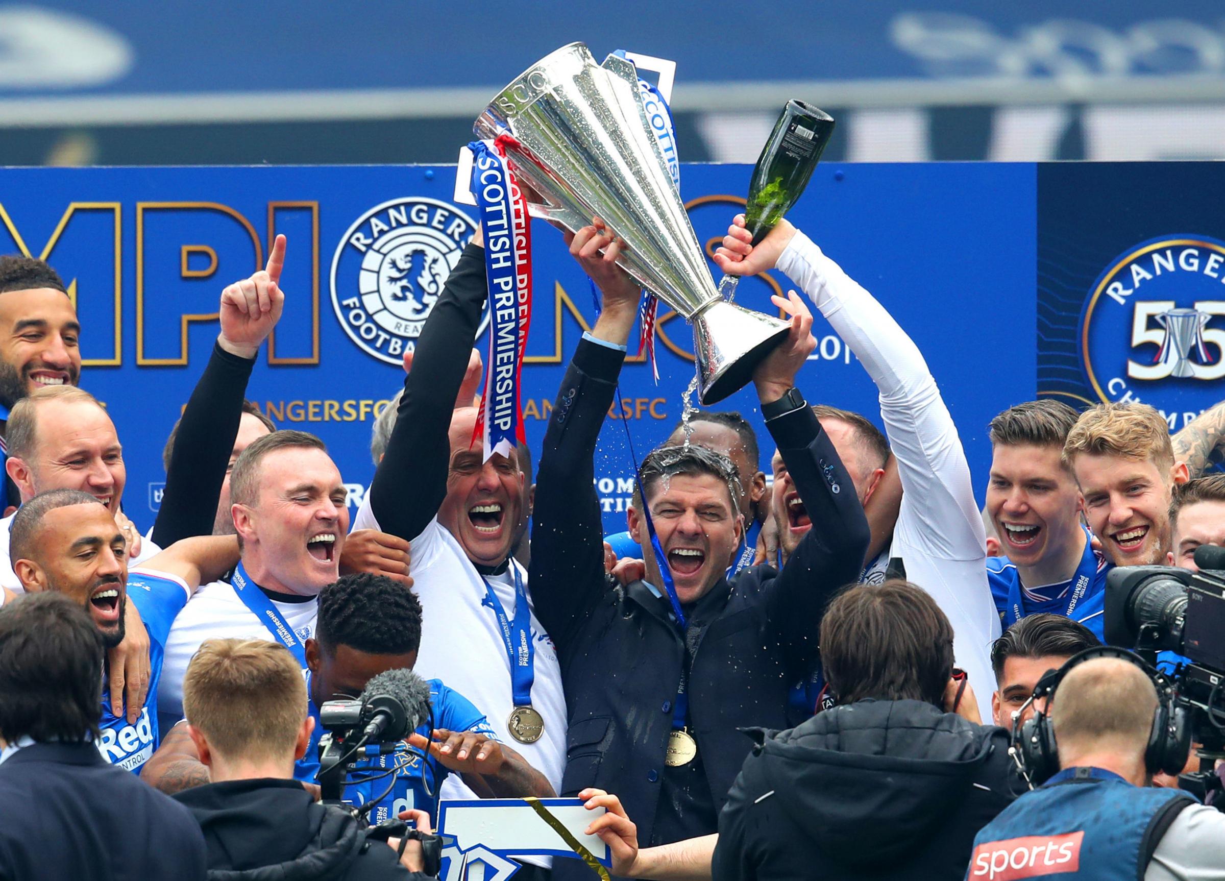 Rangers legend savours 55th title win after 'sad days' at Ibrox