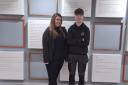 The Pollokshaws siblings are paving contrasting career paths, with Caitlyn, 21, training as a Building Management Systems Engineer, and brother Johnathan in his first year as a plumbing apprentice