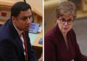 Anas Sarwar and Nicola Sturgeon clash in Holyrood over cuts to council budgets