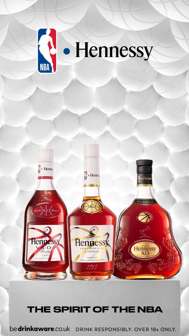 Glasgow Times: Hennessy v.s. NBA limited collector's edition. Credit: The Bottle Club