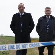Graham McMillan and Simon Harding are among the crime experts on the new Channel 4 series Murder Island. Picture: STV Studios/Channel 4