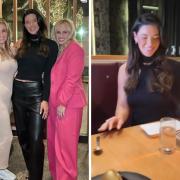 Celtic WAG enjoys birthday dinner at posh restaurant with Hollywood star