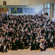 Pupils and staff at Our Lady of Peace Primary are celebrating after a positive inspection report