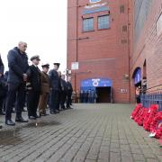 Rangers bosses lead poignant tribute to Armed Forces ahead of Hearts clash