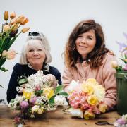 Louisina and Lauren will take their display to the Chelsea Flower Show
