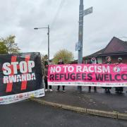 Protesters refuse to let Home Office deport their Easterhouse neighbours