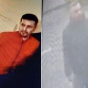 Police are keen to speak to the two men in the images as they believe they could assist with their investigation