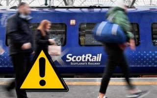 Incident in sparks Scotrail warning