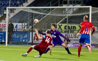 Cupar Hearts' second goal for their 2-0 win