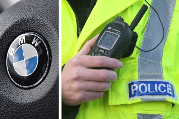 Woman high on drugs smashed BMW near Glasgow Royal Infirmary