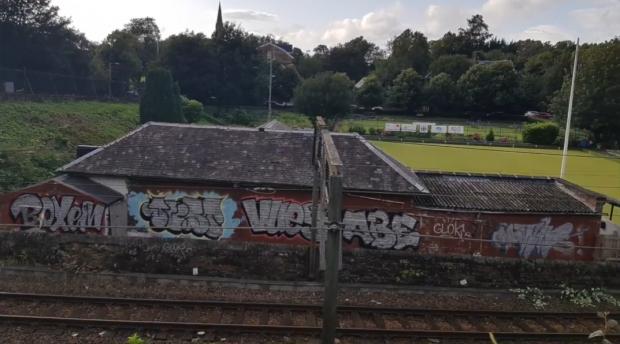 Glasgow Times: What the Hampden Bowling Green wall used to look like