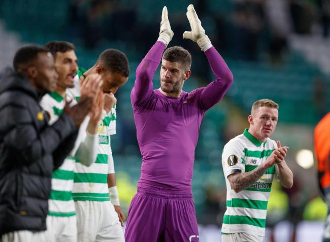 Fraser Forster made two outstanding saves to help Celtic to victory over Lazio.
