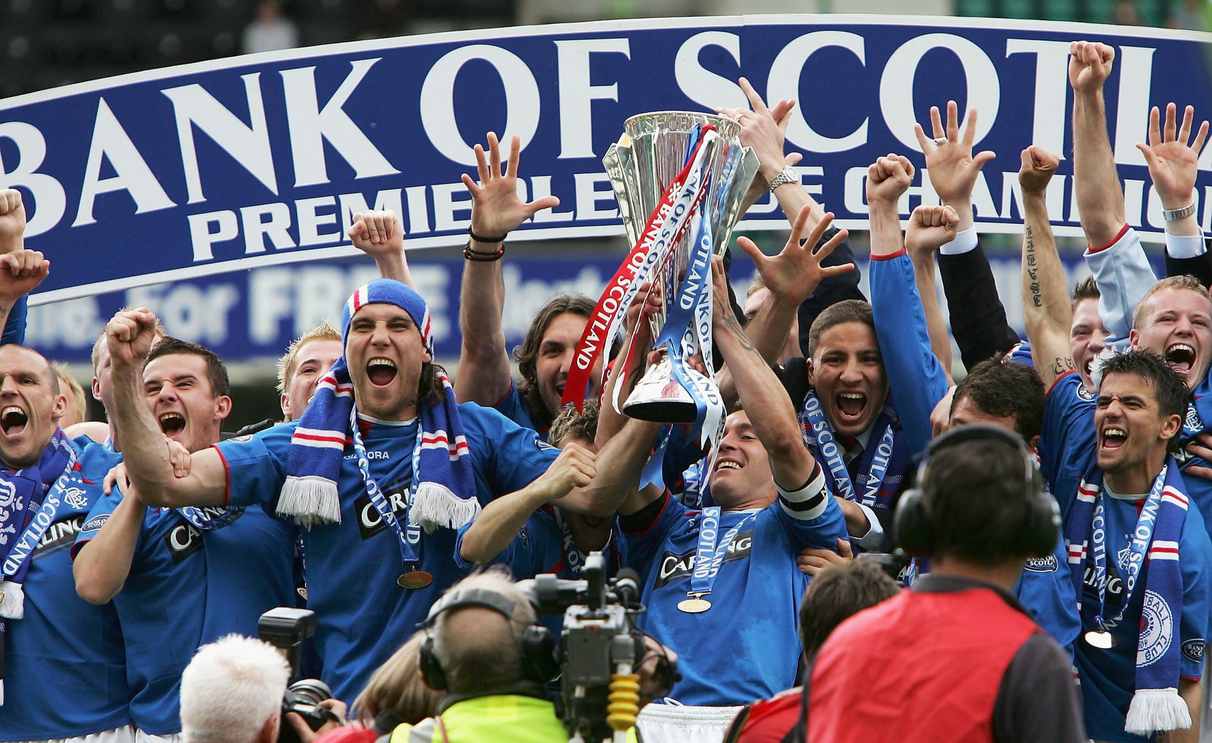Rangers won the title on Helicopter Sunday