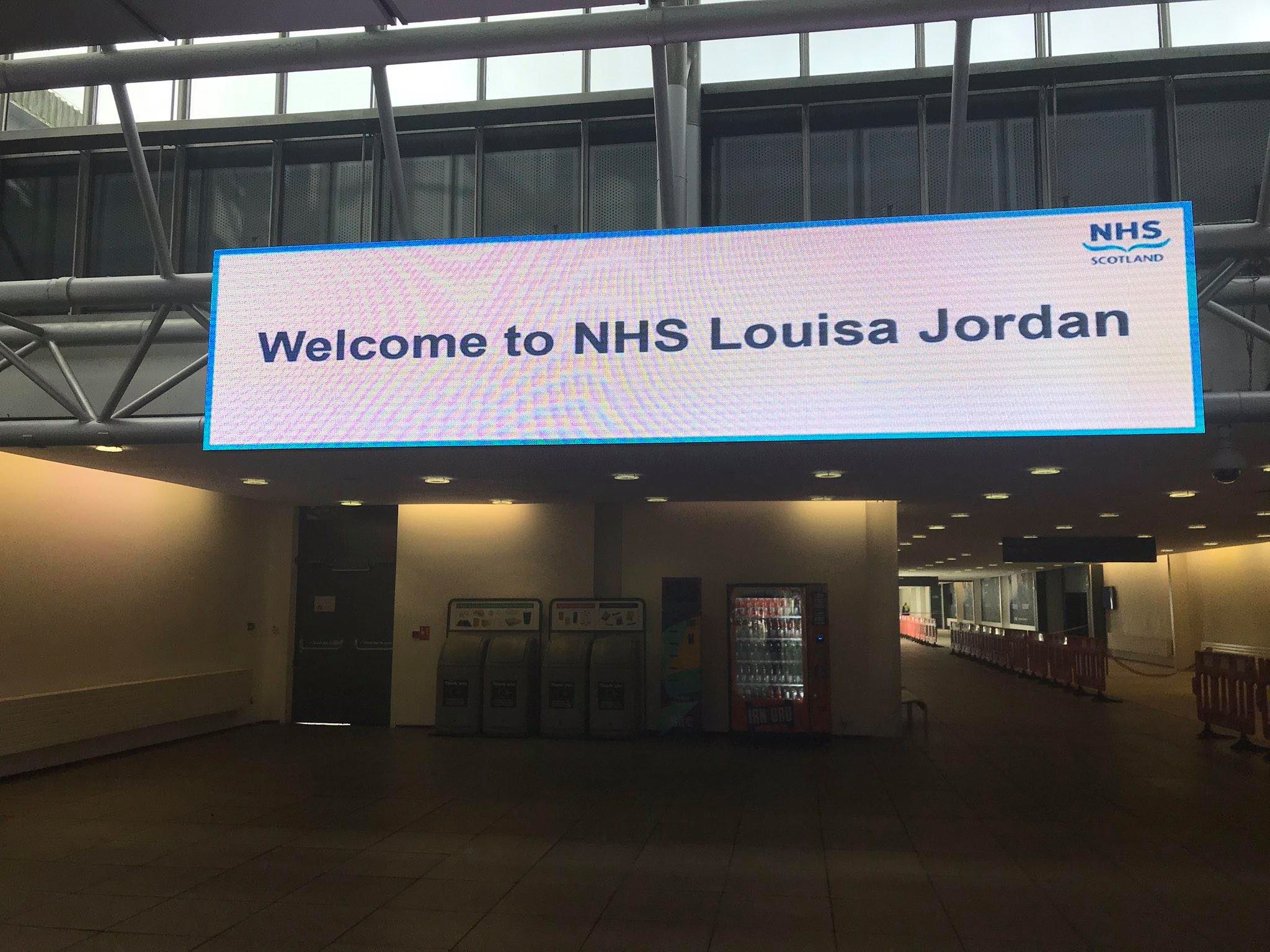 Coronavirus Hopeful Glasgow Sec S Nhs Louisa Jordan Hospital Will Not Be Used Glasgow Times