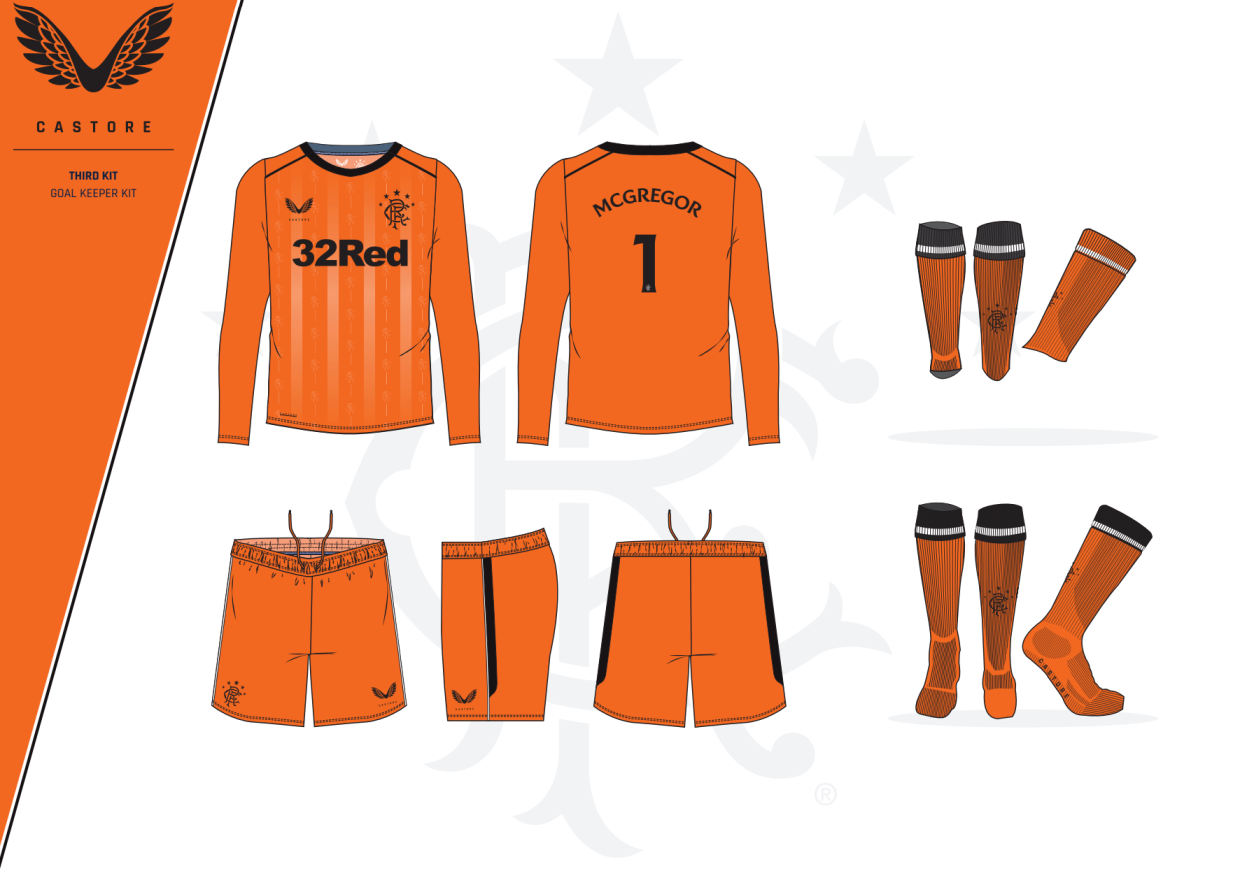 orange rangers kit
