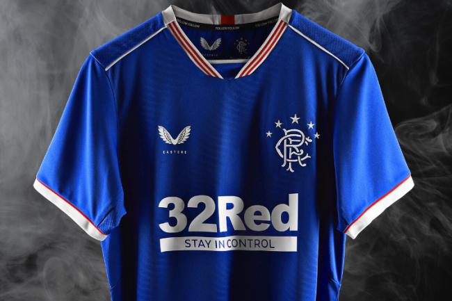 Brand New!! Away Kit/Top Details about   9’’ Inch Cute Brown Teddy Bear Glasgow Rangers FC 