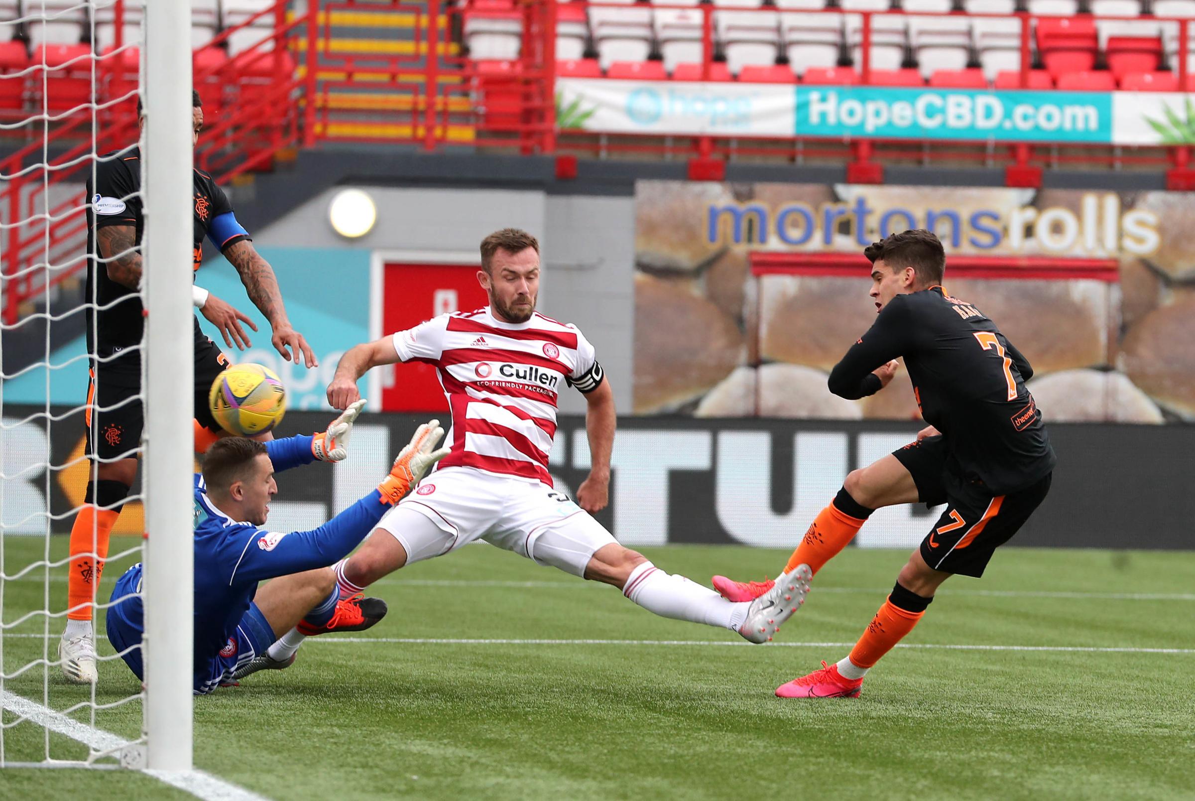 Hamilton 0 Rangers 2: How Brian Rice's men rated in defeat to Premiership leaders