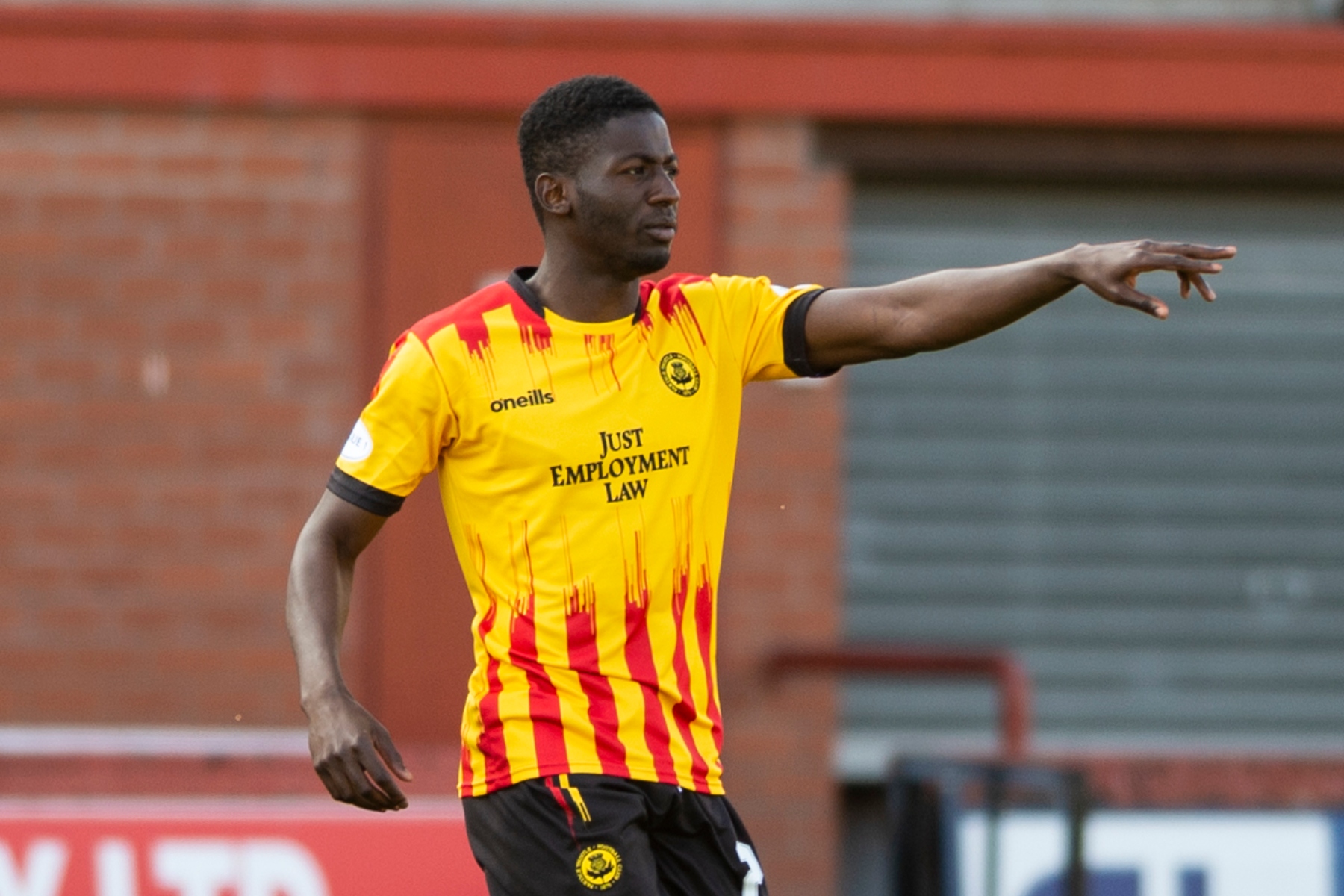 McCall delighted with Sena's versatility ahead of Dumbarton clash