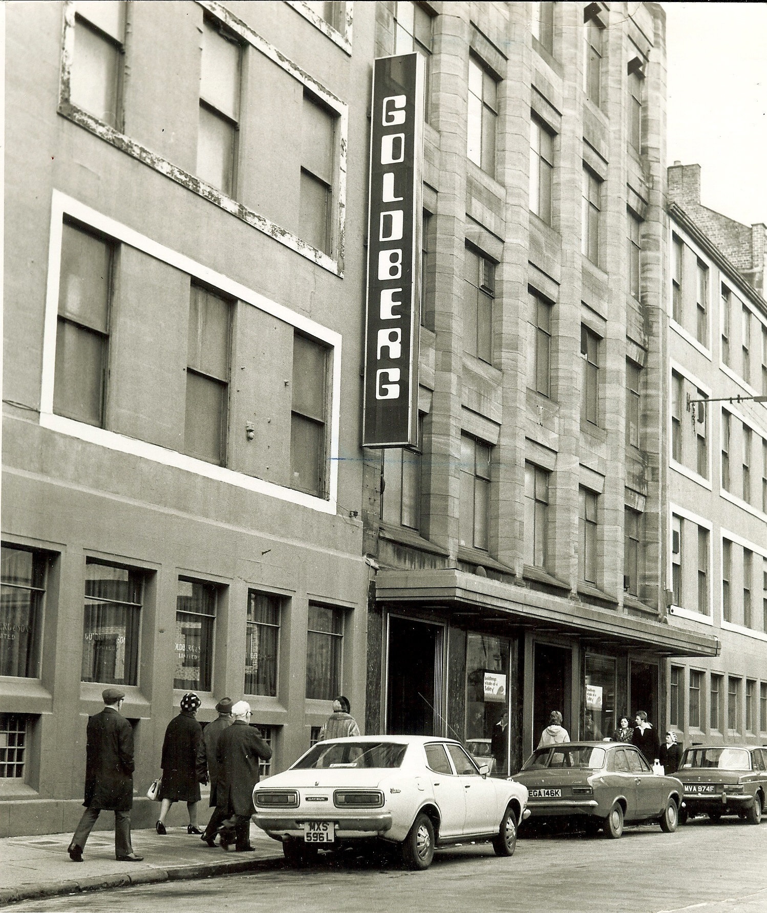 Goldbergs department store, Glasgow 1980. Pic: Herald and Times