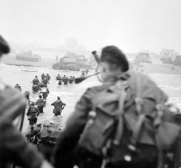 The D-Day landings, June 1944