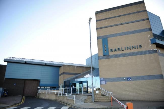 'Prisoner falls from third floor' at Glasgow's Barlinnie