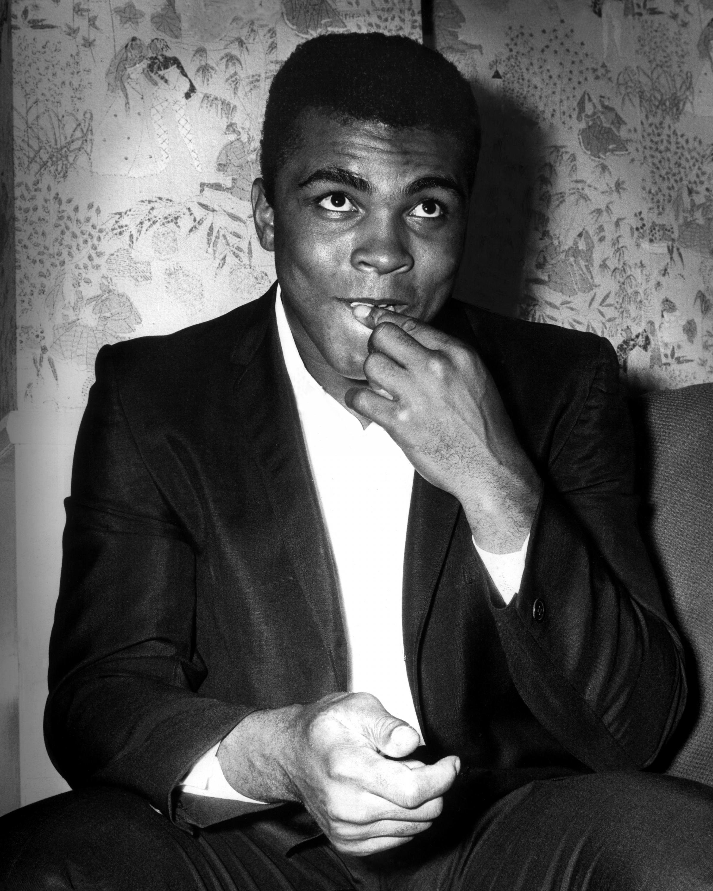 Cassius Clay in Glasgow, 1965