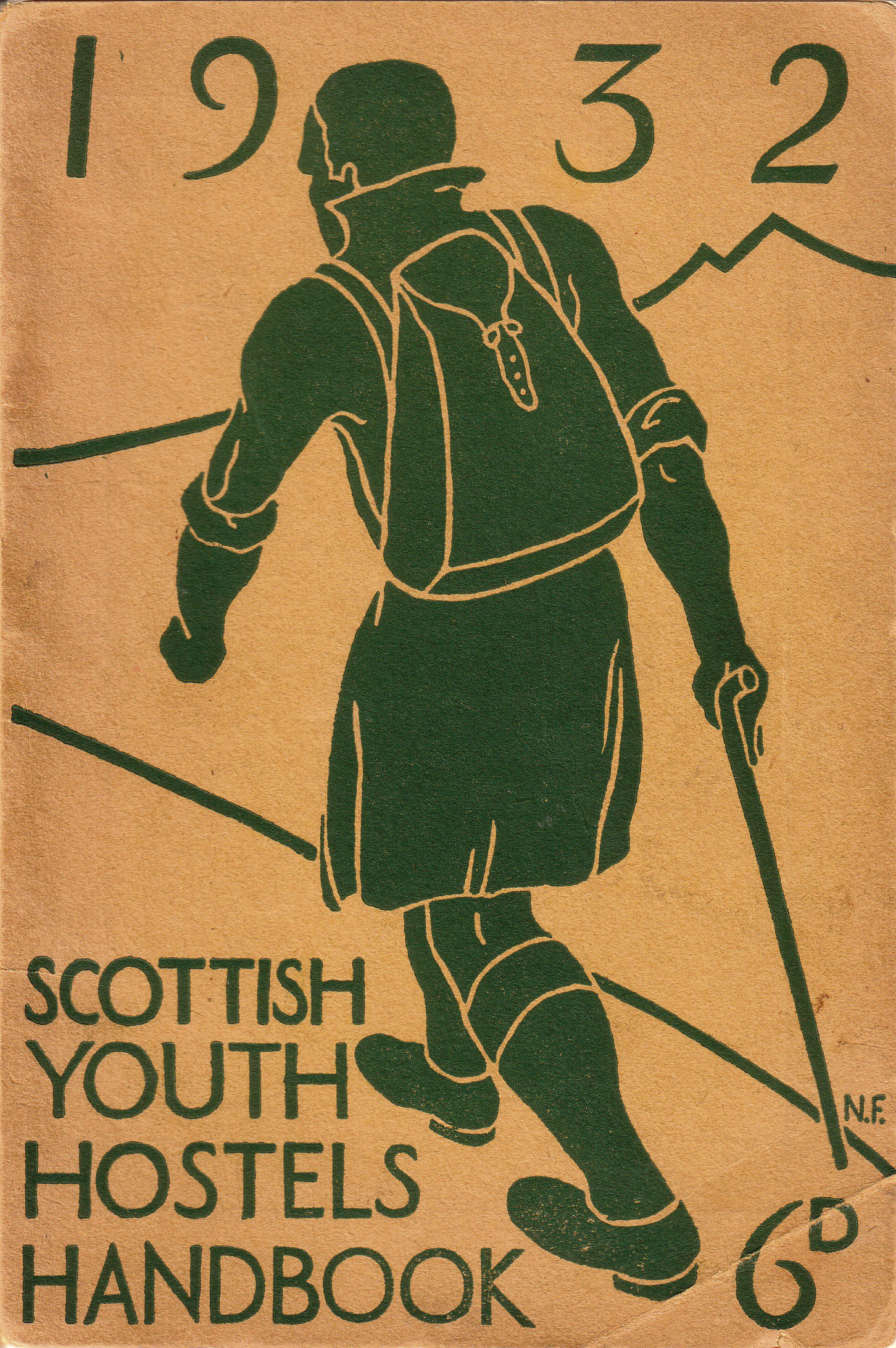 Handbook from 1932. Pic: Hostelling Scotland