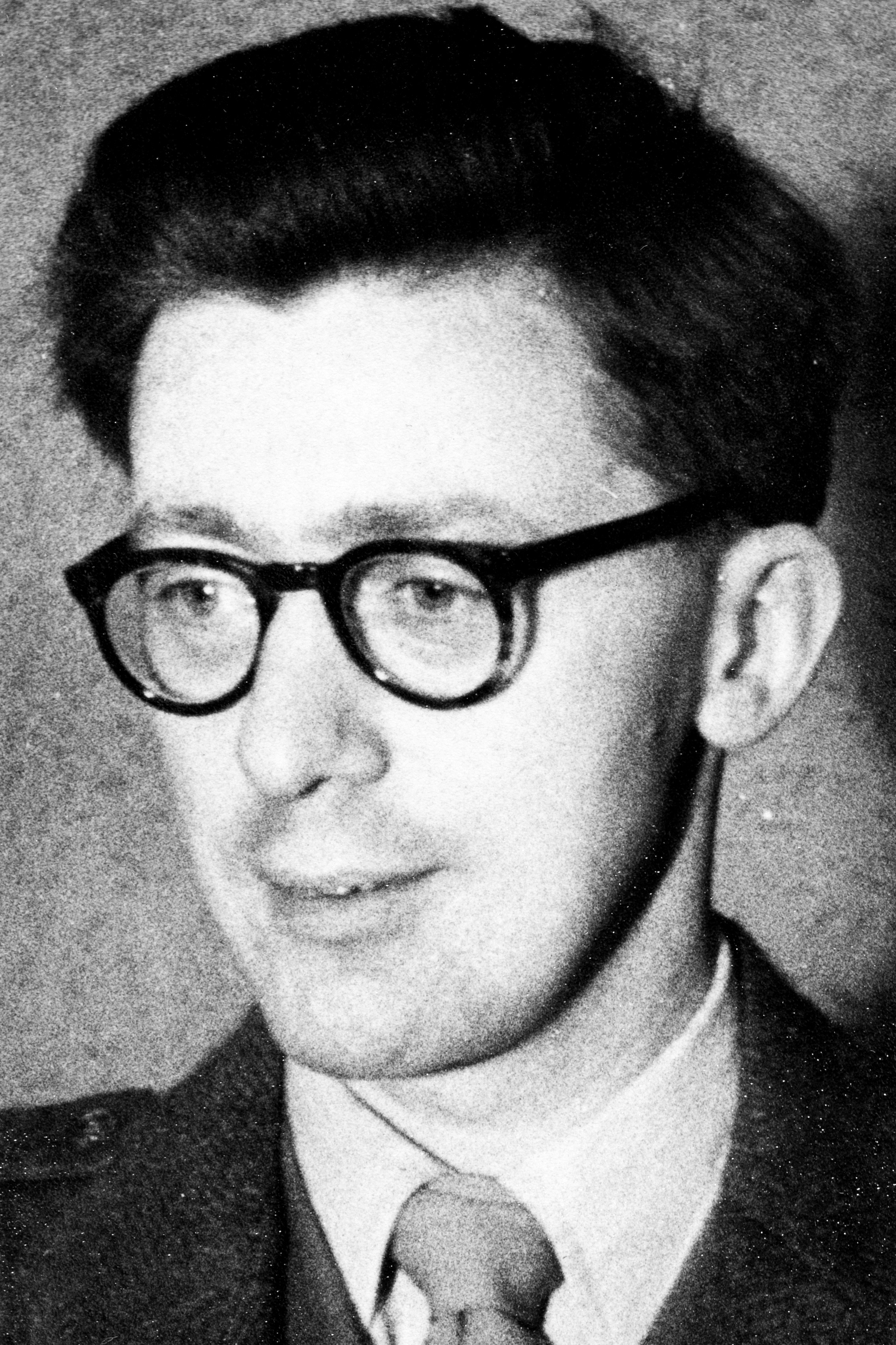 Edwin Morgan in his younger days