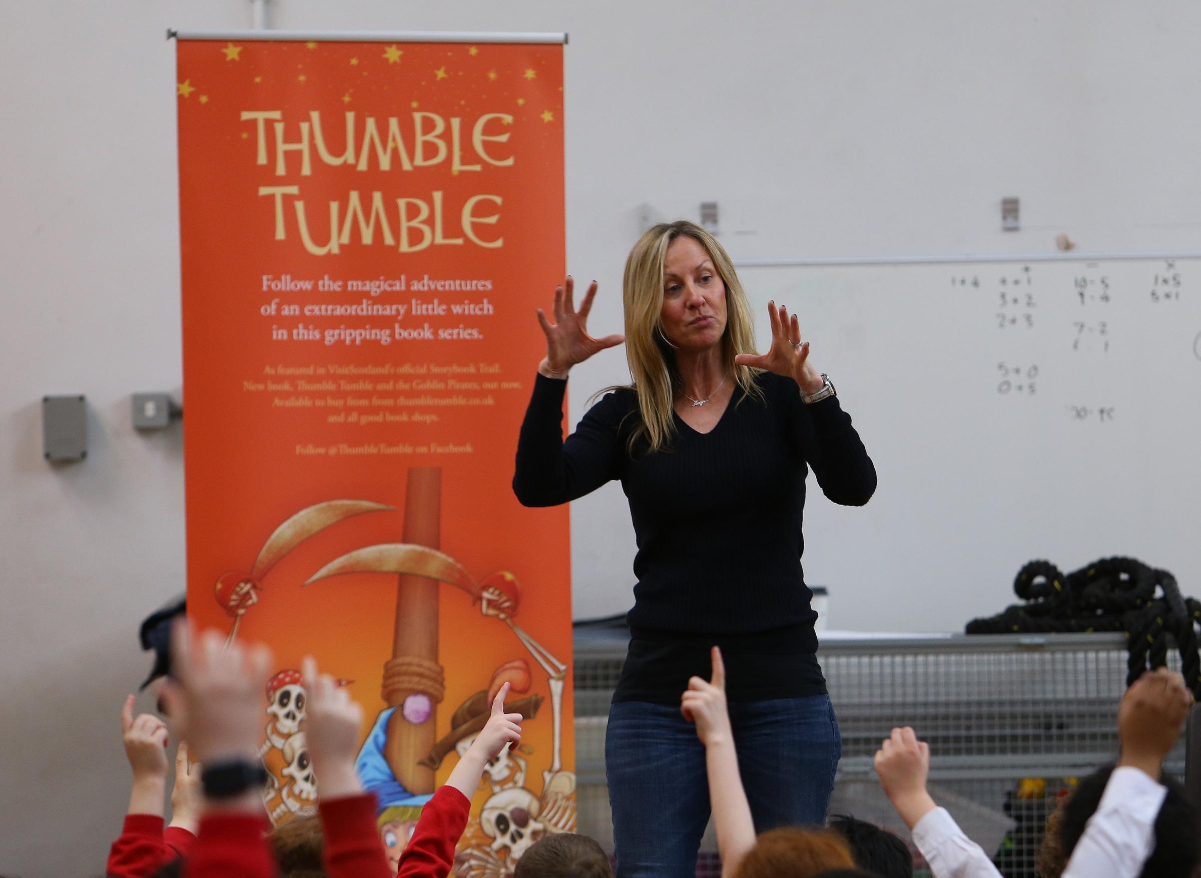 Angela Proctor is the author of the Thumble Tumble stories for children. Pic: Colin Mearns