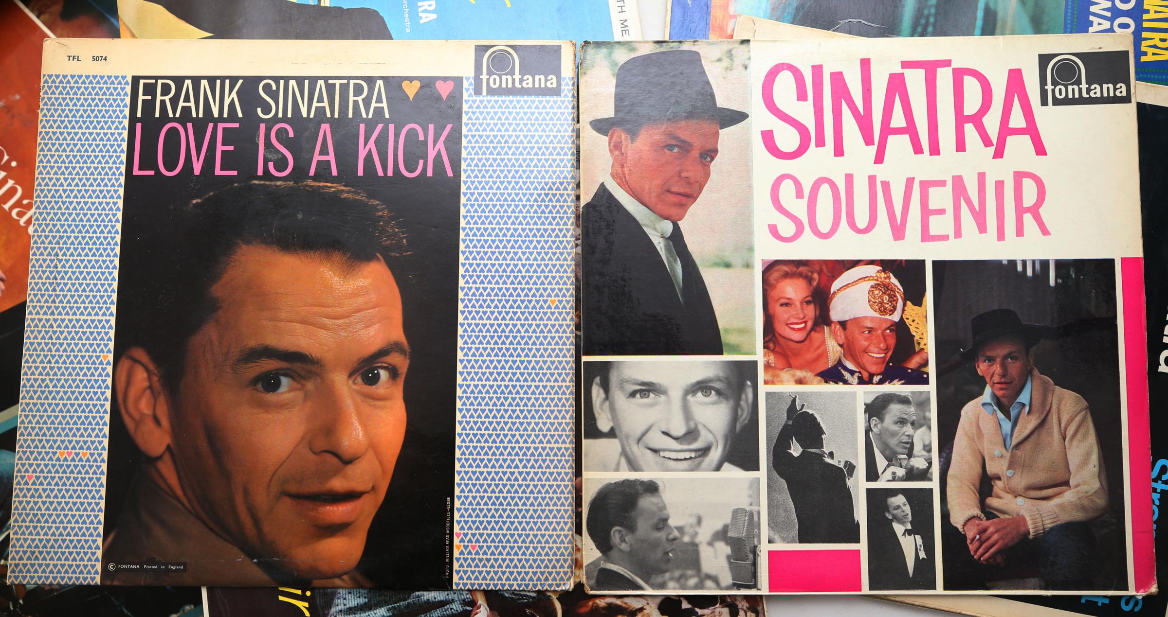 David McJimpseys rare early Sinatra recordings. STY.Pic family/ Herald & Times.23/4/21..