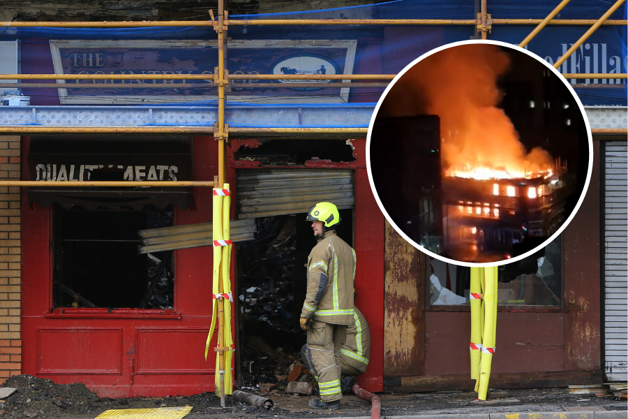 Popular family butchers speak of devastation after huge High Street fire burns shop to ground