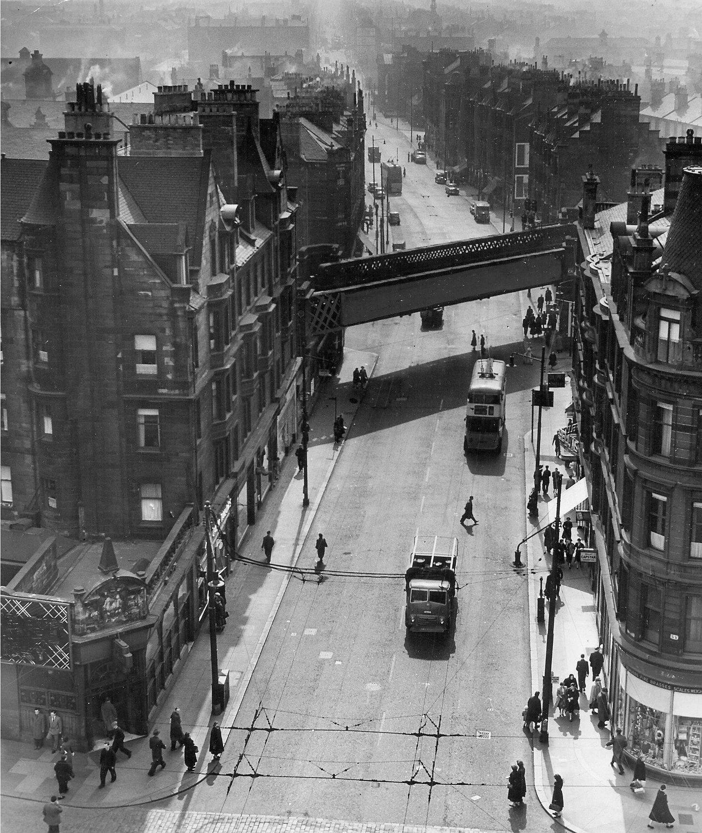 View from the Tolbooth, 1956. Pic: Herald and Times