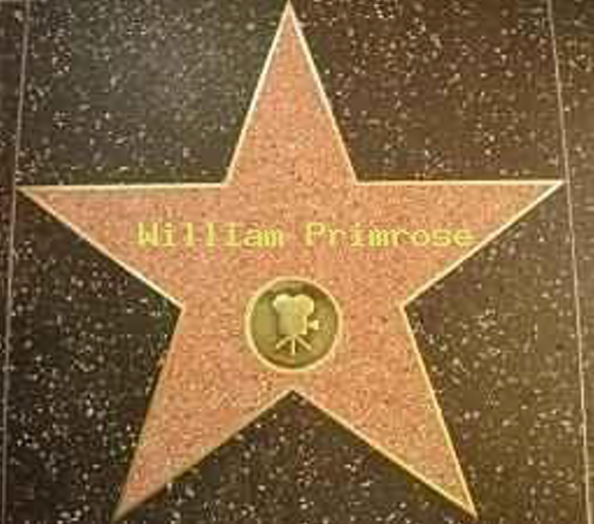 William Primroses star on the Hollywood Walk of Fame