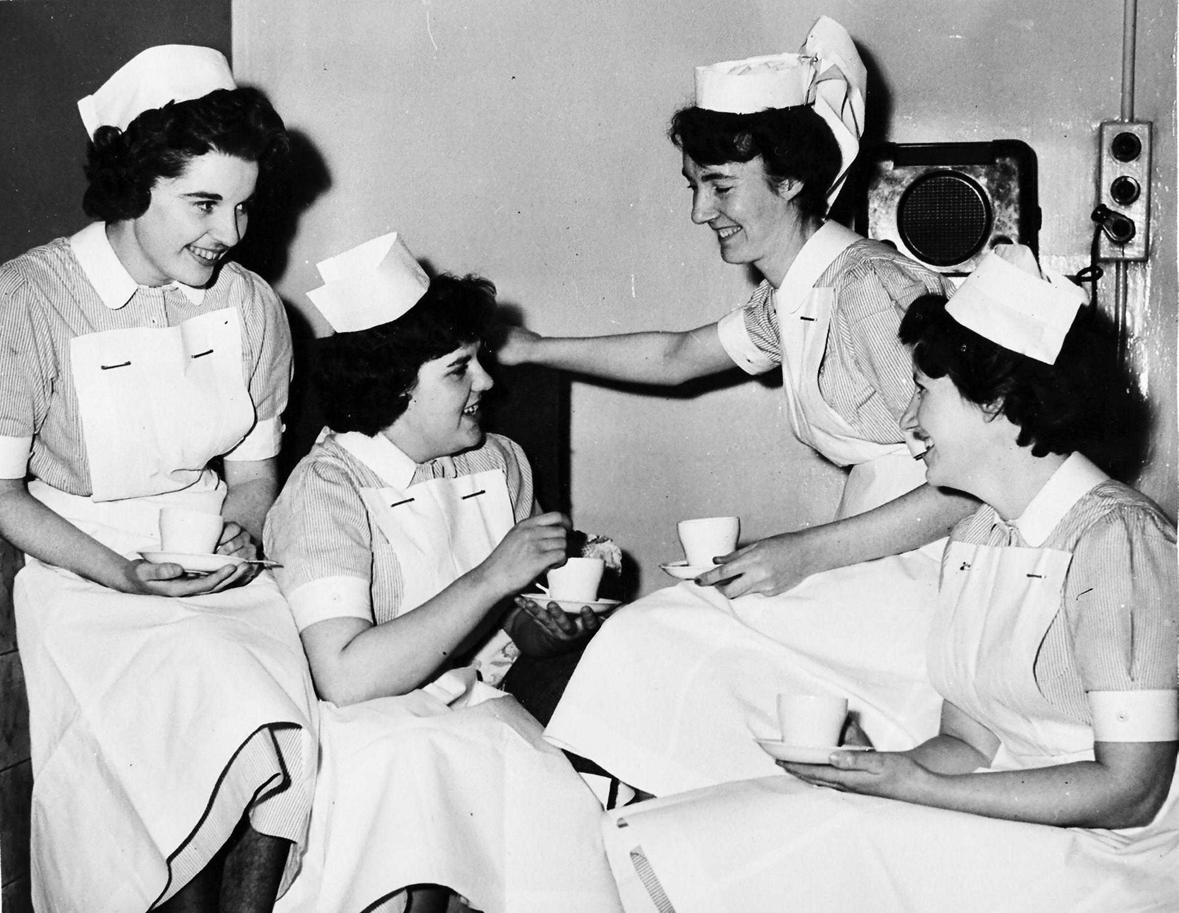 Glasgow Royal Infirmary, 50s. Pic: Herald and Times