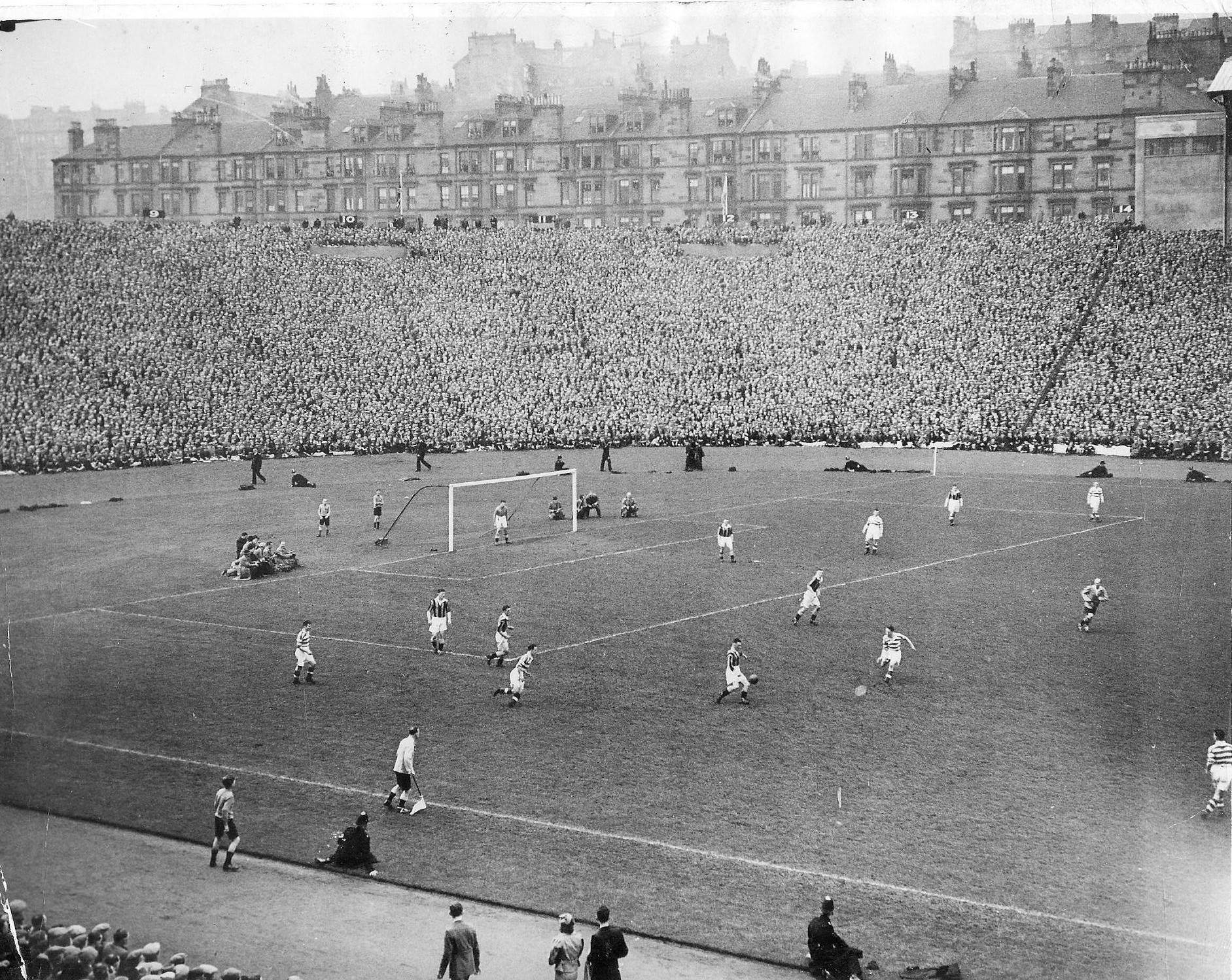 The 1937 Scottish Cup Final. Pic: Herald and Times