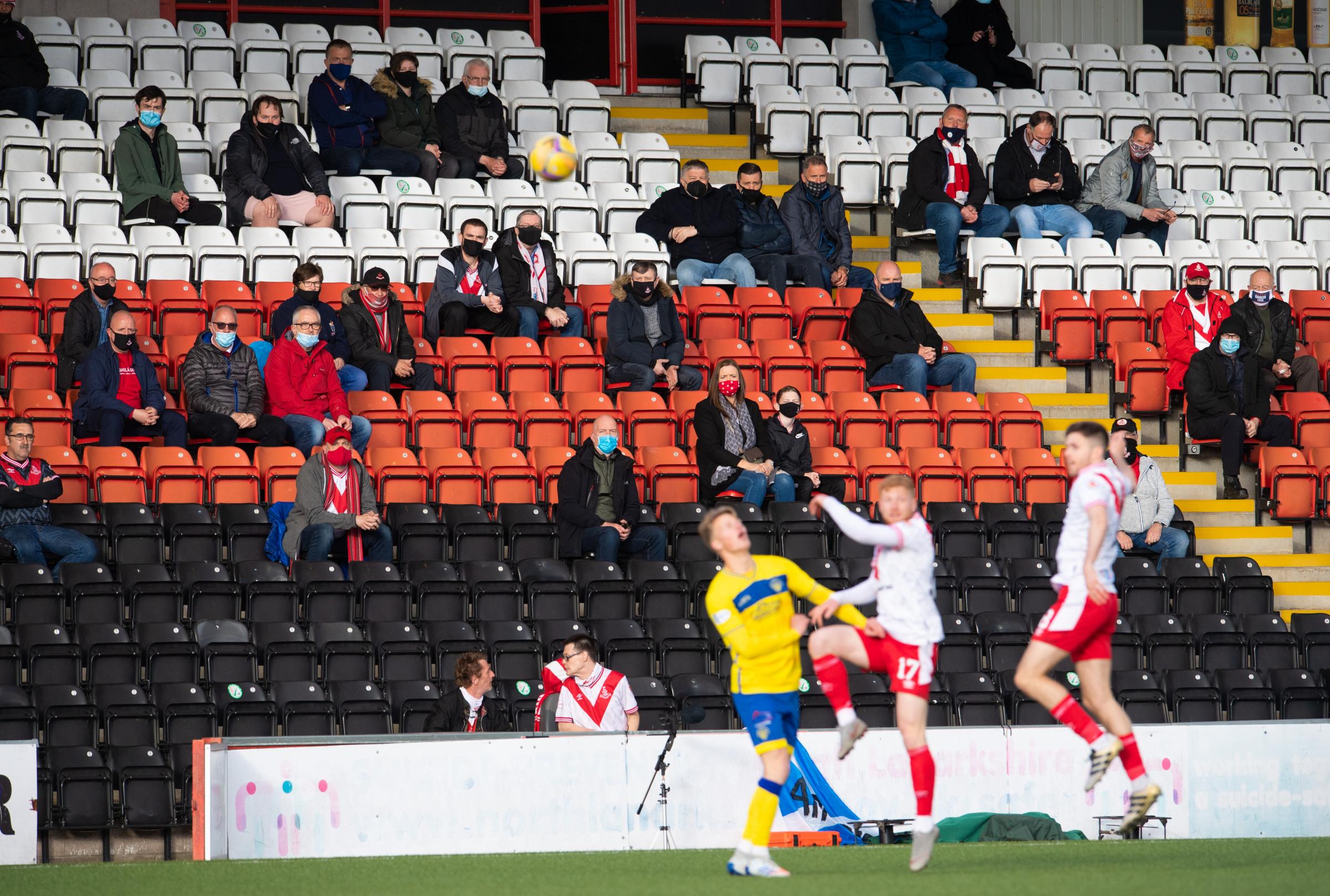 Airdrie 0-1 Morton: Late drama gives guests Championship edge on a night for the fans