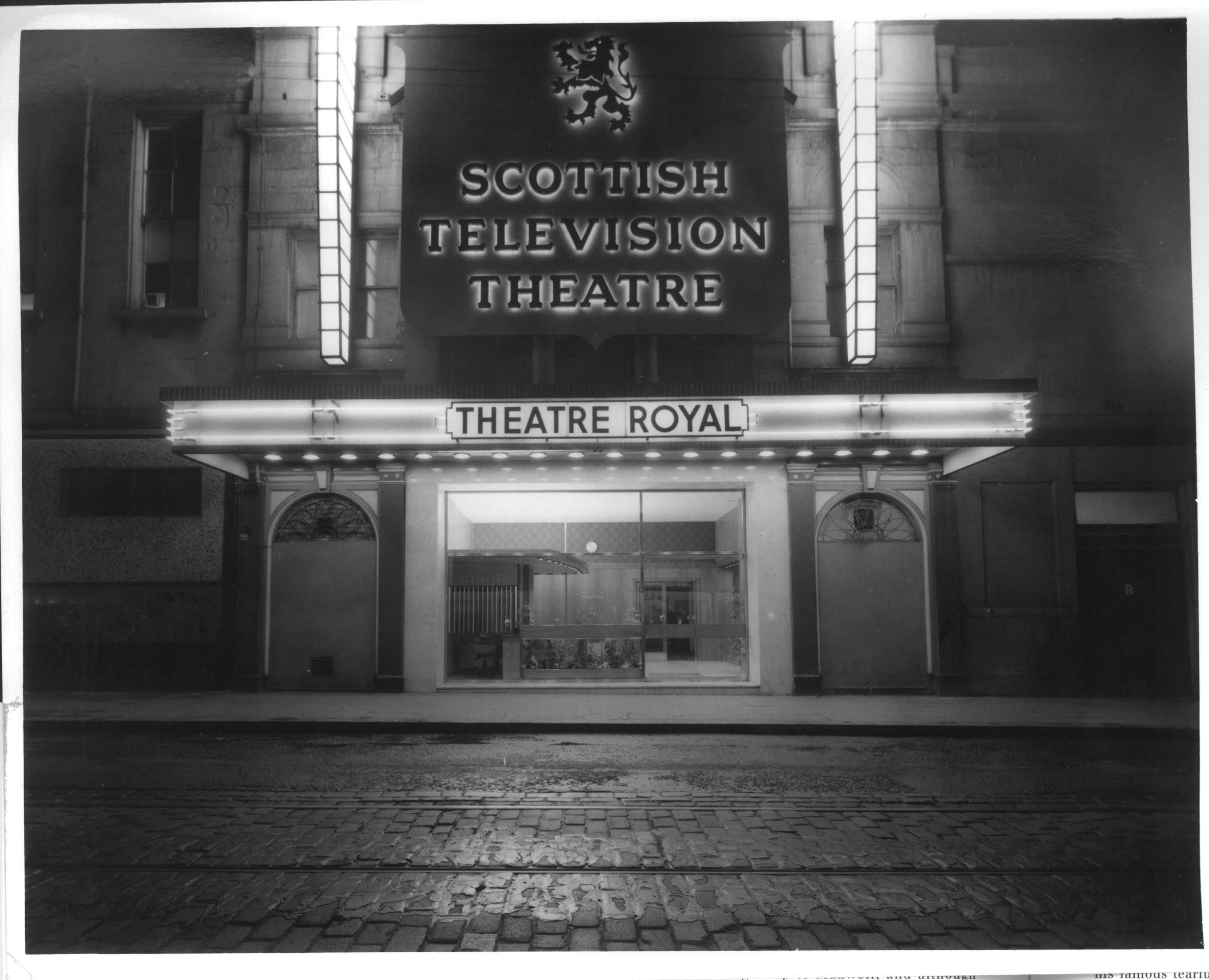 STV studios at the Theatre Royal. Pic: Herald and Times