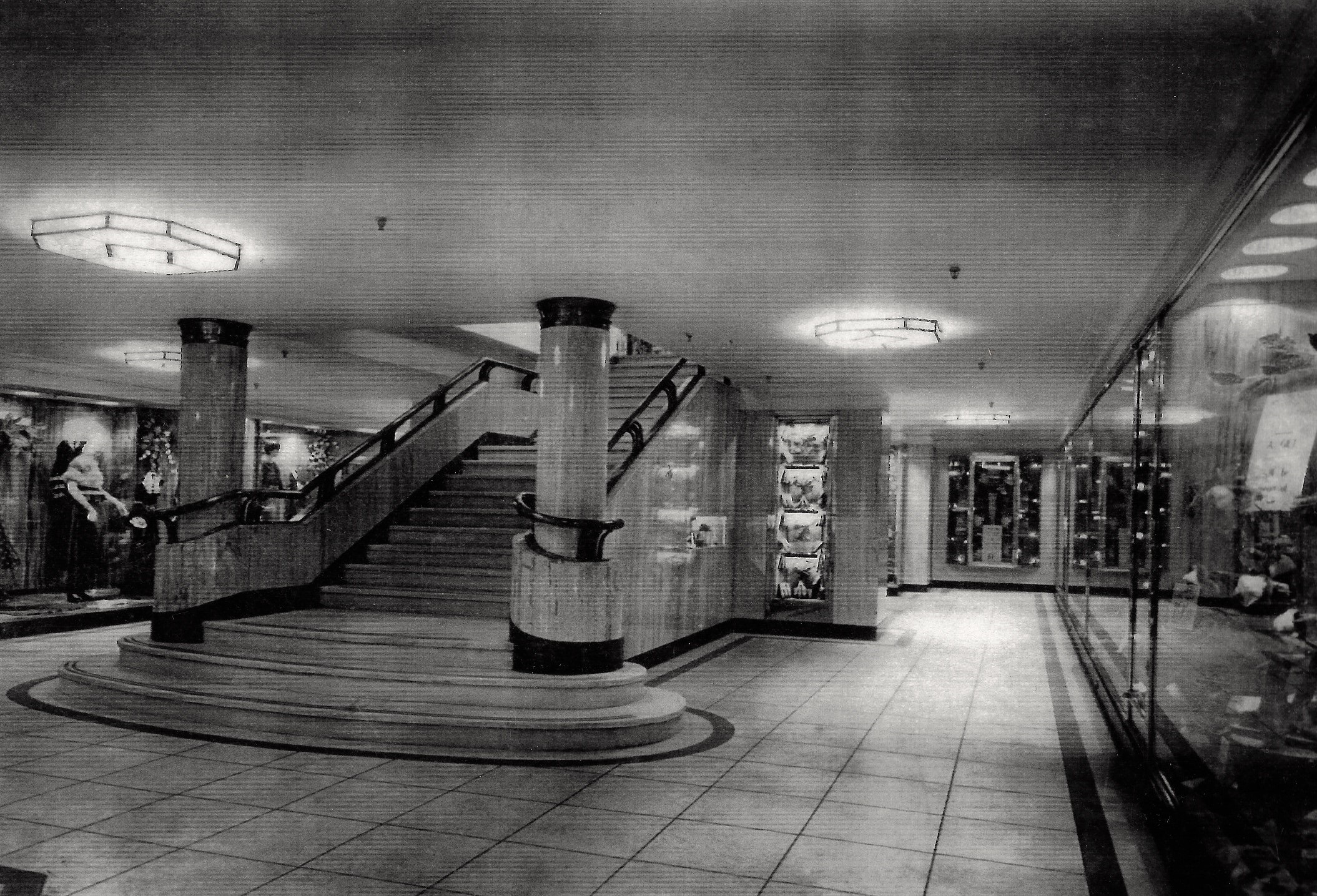 The marble basement which doubled as an Eastern European arcade in Tinker Tailor Soldier Spy. Pic: Herald and Times