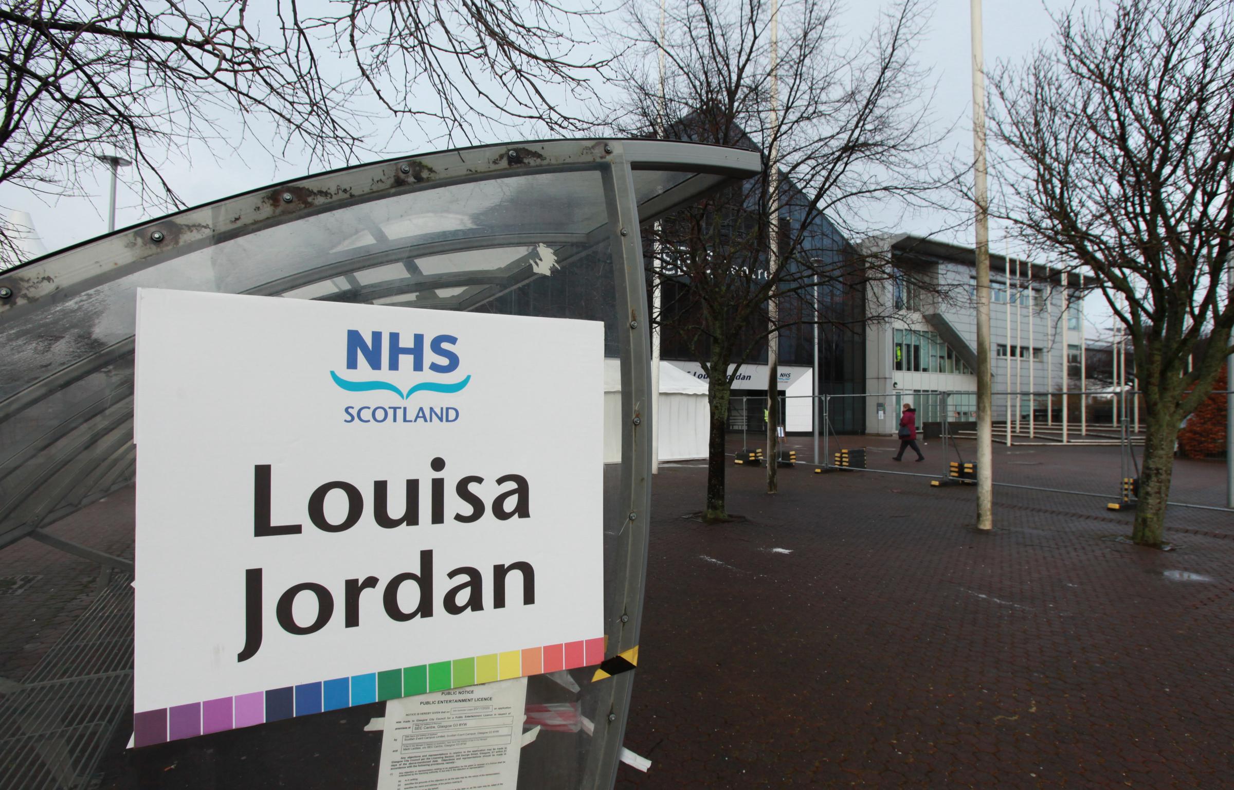 Louisa Jordan Hospital at the SEC campus in Glasgow Picture: Colin Mearns