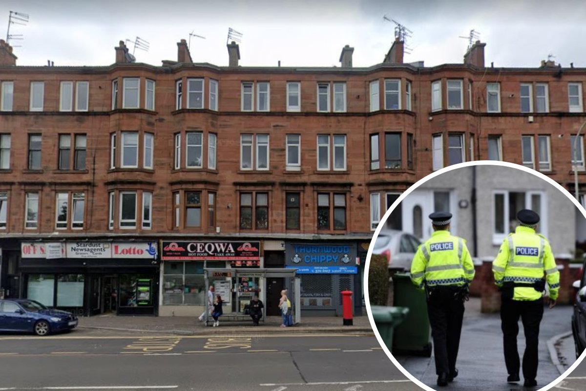 Stranger racially abused by drunk at bus stop in Glasgow