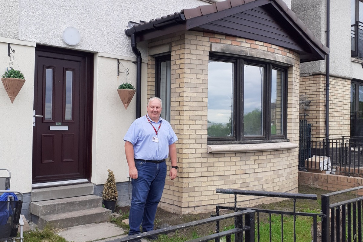 Glasgow homes undergo £80k transformation after leak woes