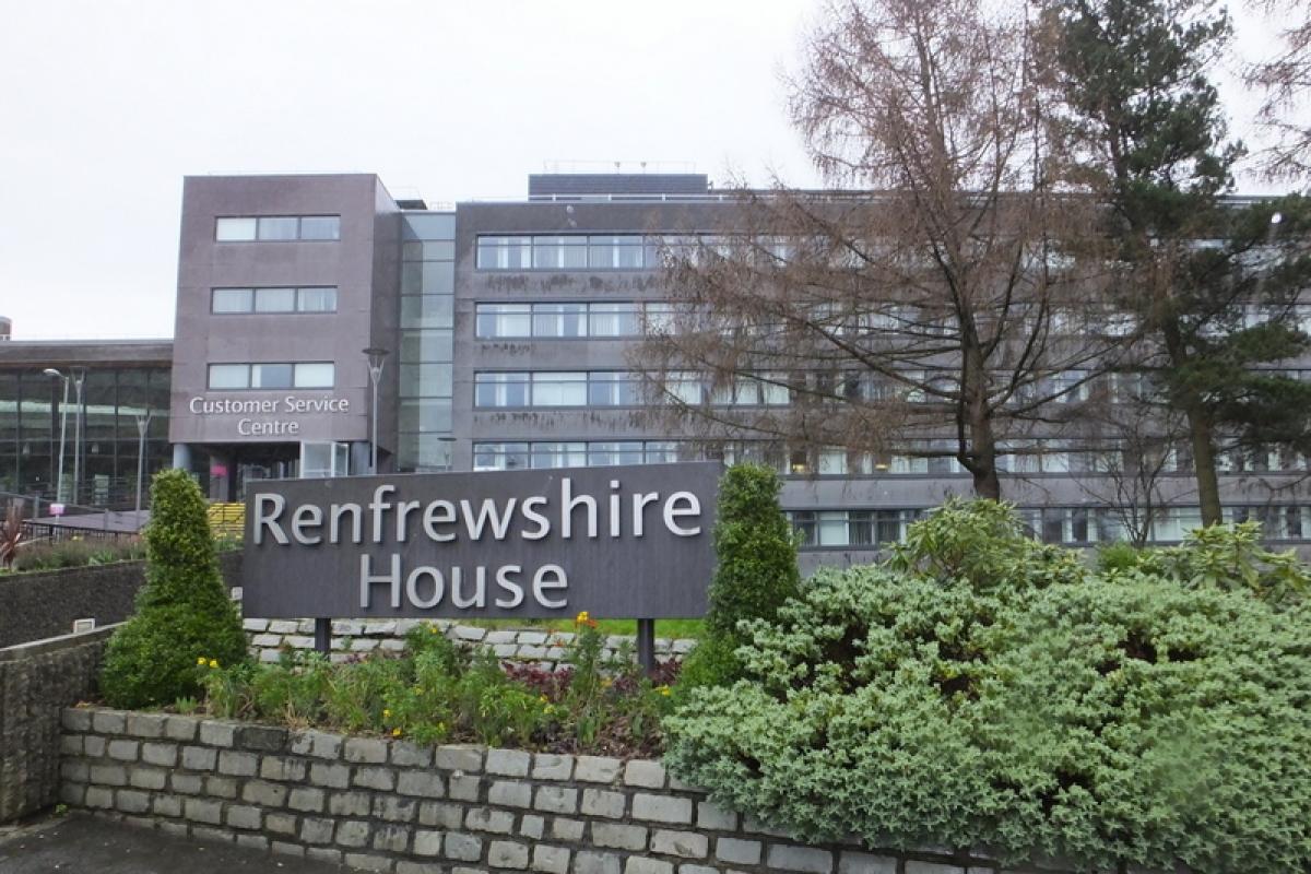 Renfrewshire Council headquarters