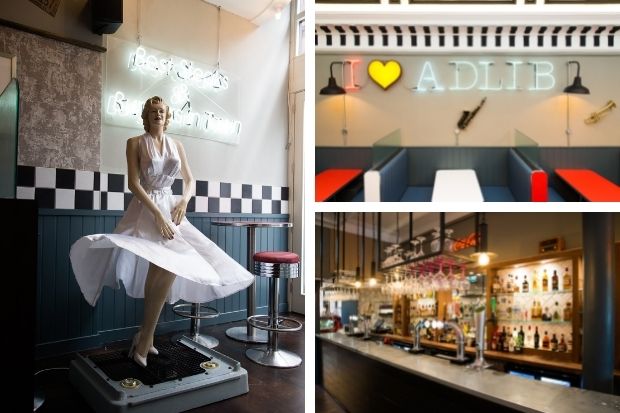 Glasgow institution Ad-Lib gets American diner makeover complete with Marilyn Monroe