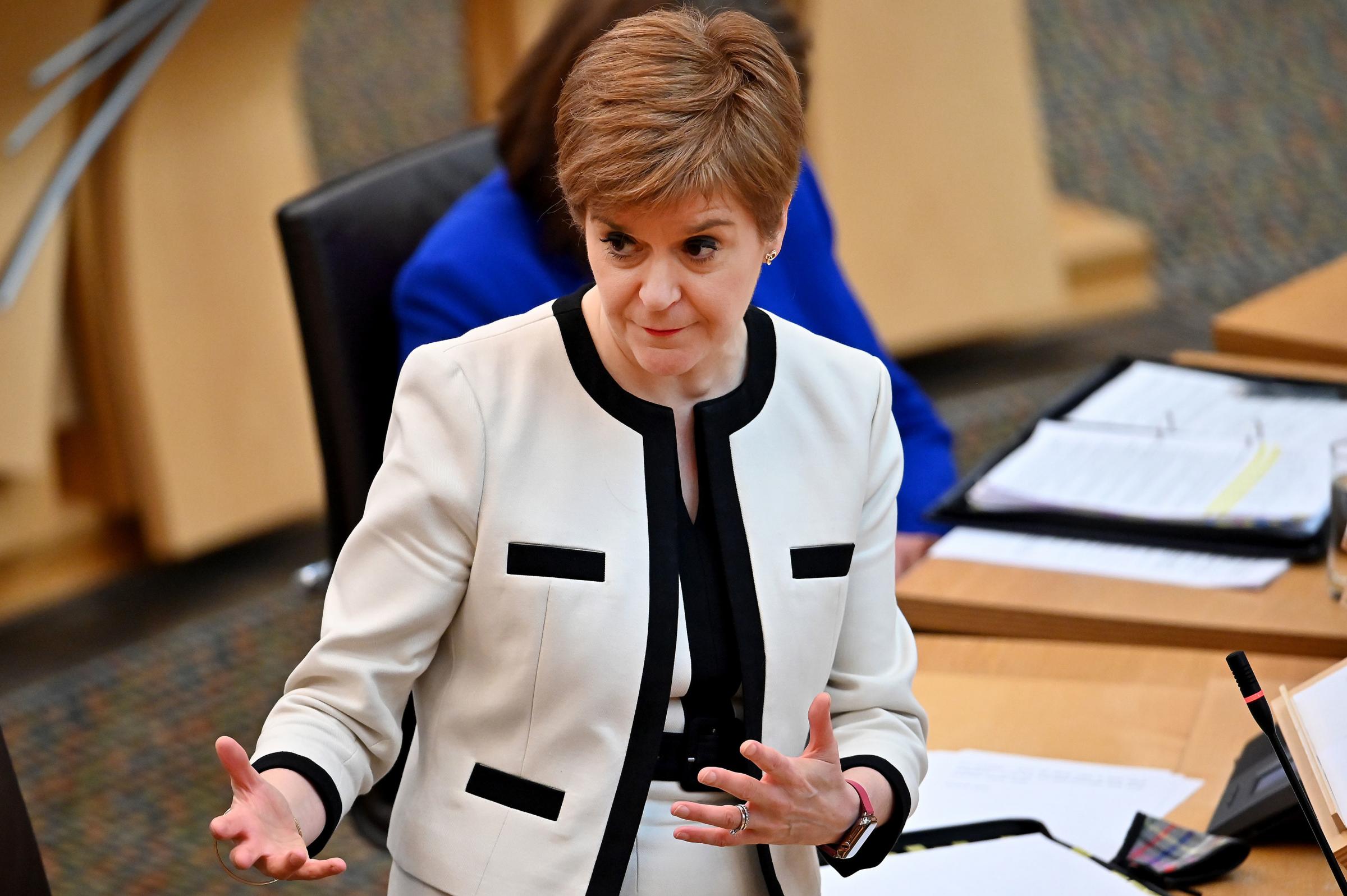 Nicola Sturgeon cites 'anti-Catholic abuse' as difference between Rangers and Scotland fan gatherings