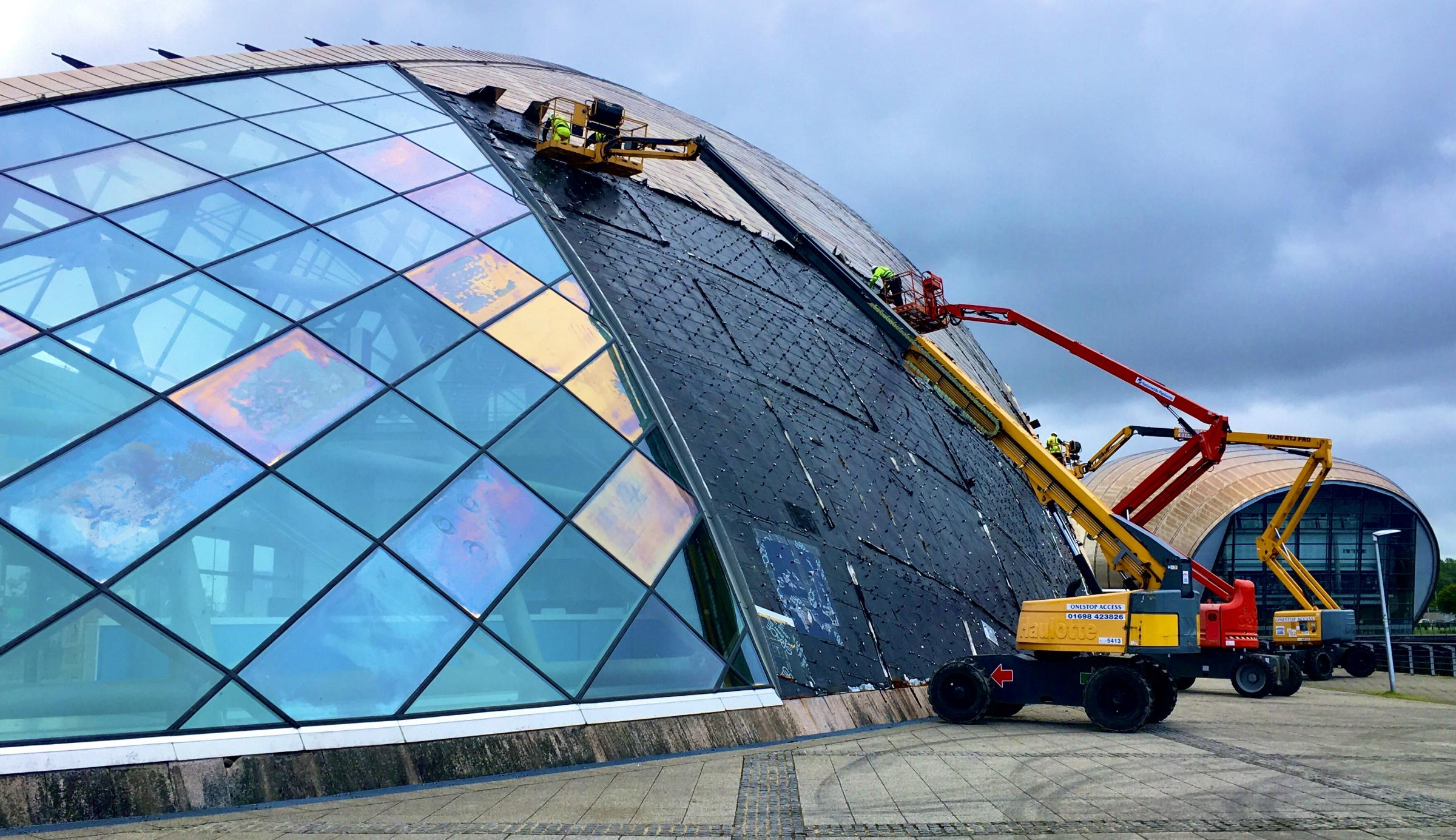 Glasgow Science Centre's melting roof set upgrade in £5.5m makkeover plan
