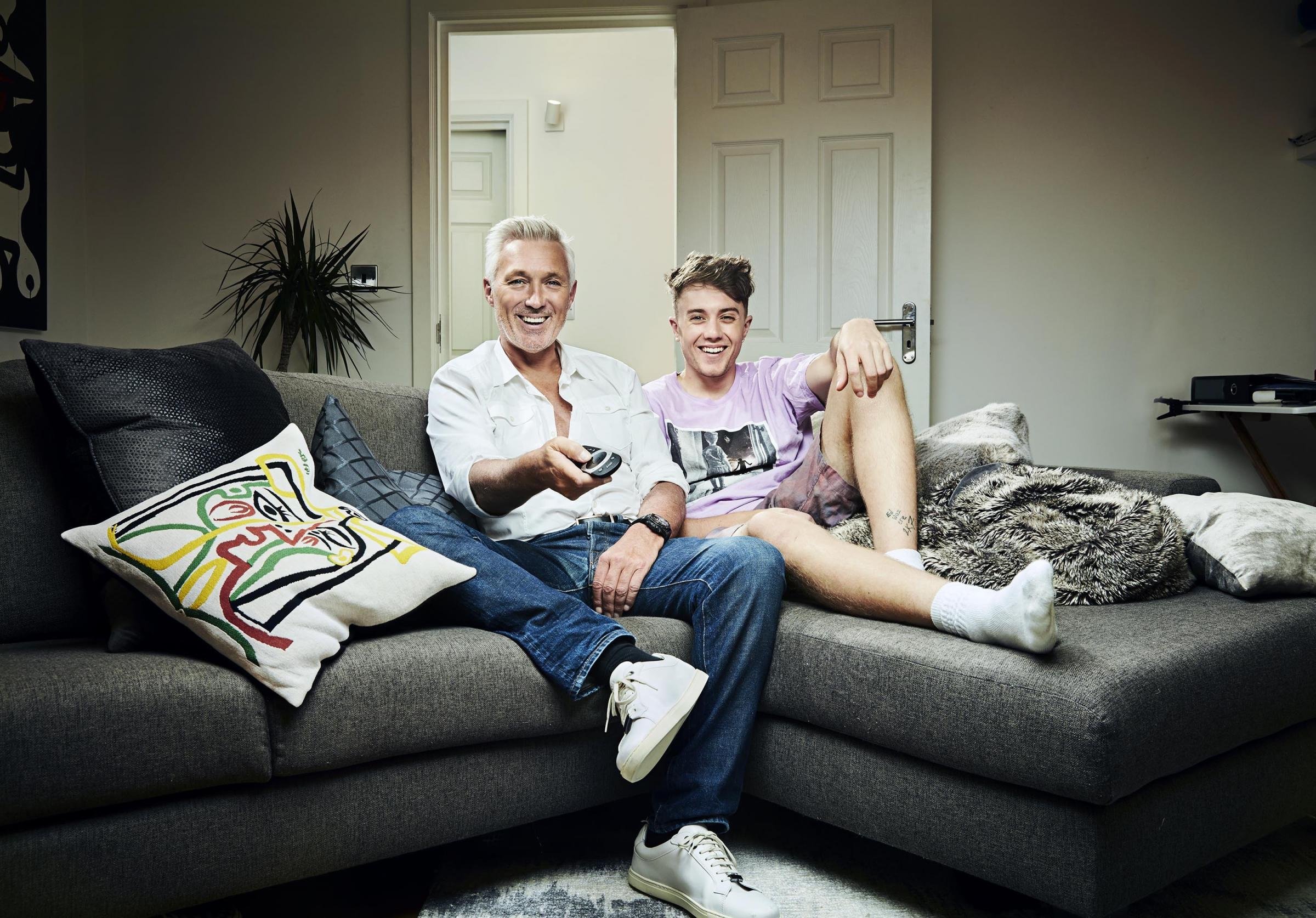 Roman Kemp says you will get to see his dad on Googlebox not the celebrity