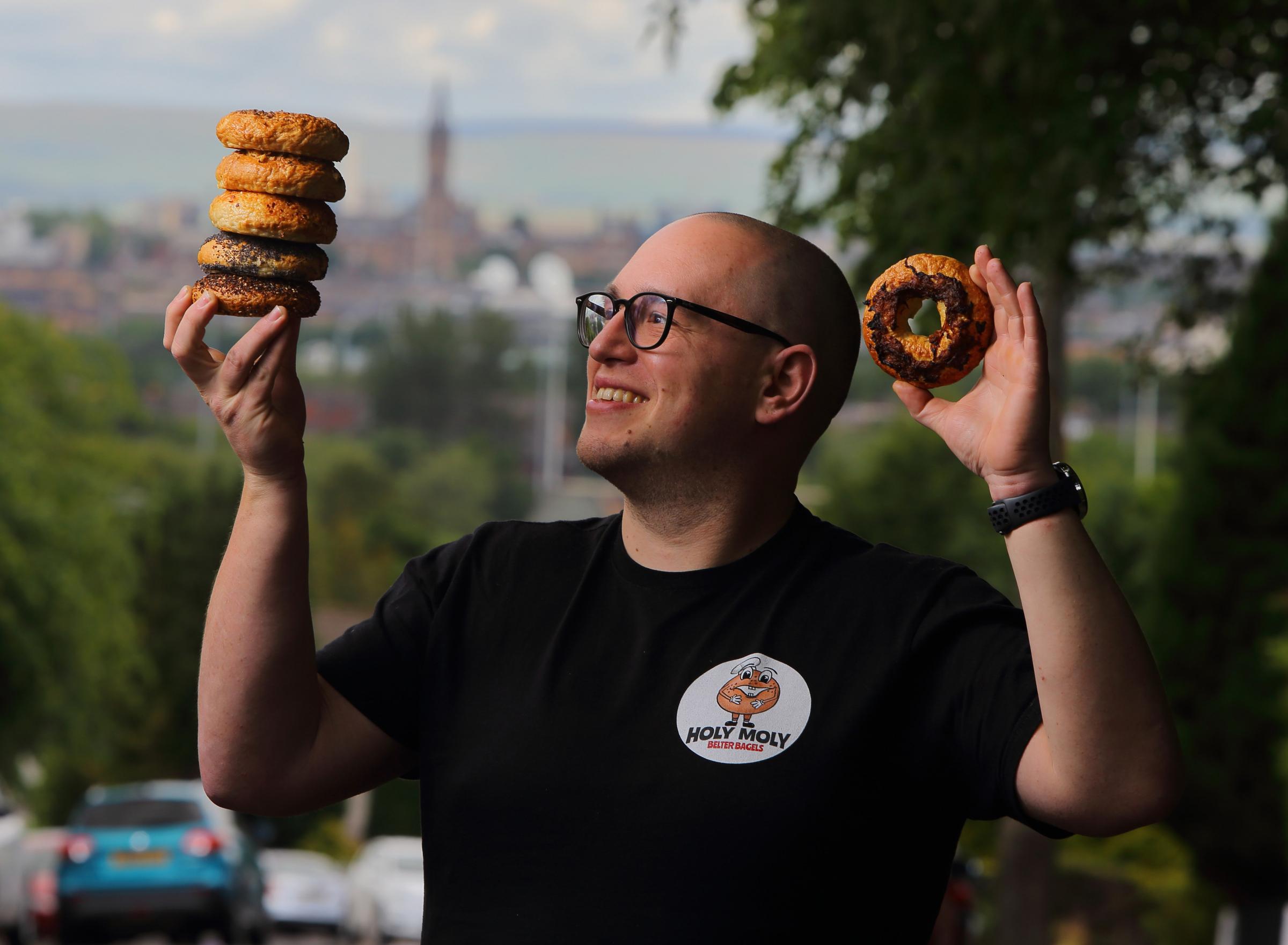 Glasgow's Holy Moly Bagels has taken Instagram by storm