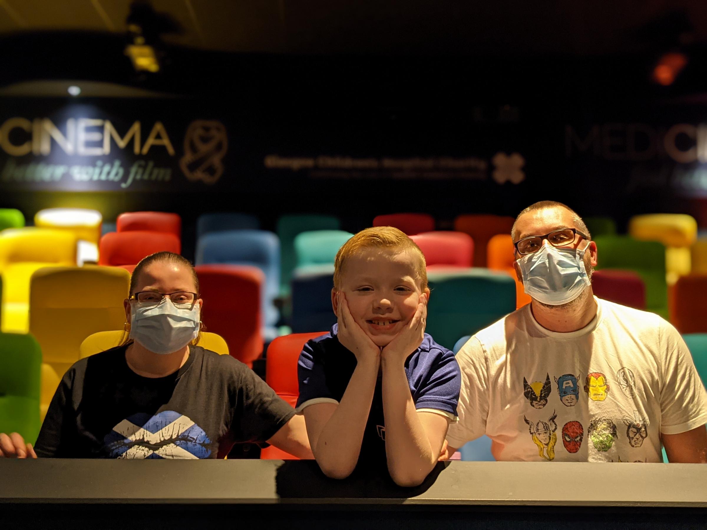 Glasgow patients at Royal Hospital for Children experience movie magic