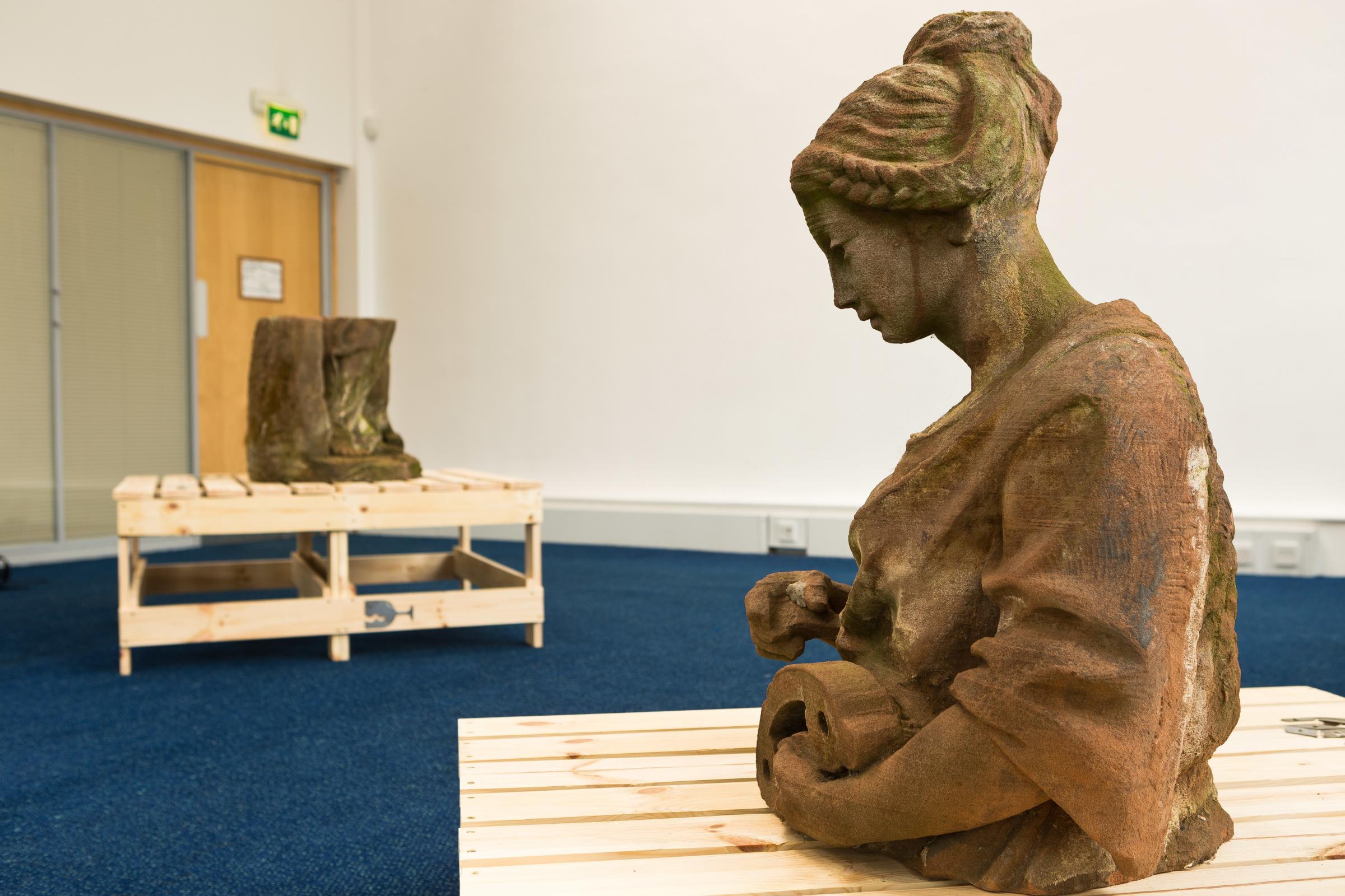 'Unique' statues lost during Springburn Halls demolition star in Glasgow exhibition