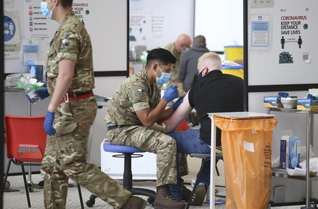 Glasgow Times: Military personnel have been deployed to Lanarkshire to help provide shots 